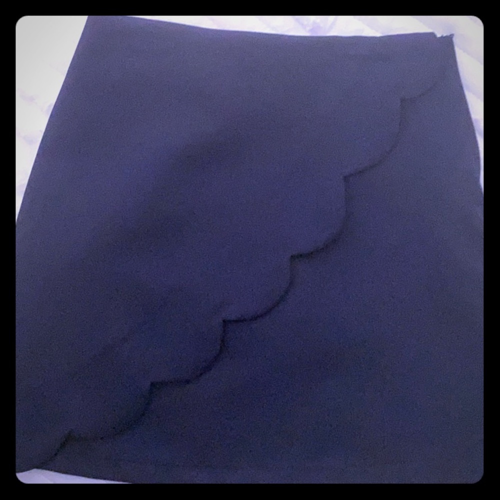 Uniform navy skirt